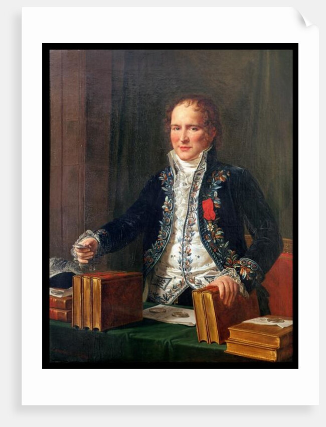 Portrait of Antoine Francois de Fourcroy by Anicet-Charles Lemonnier