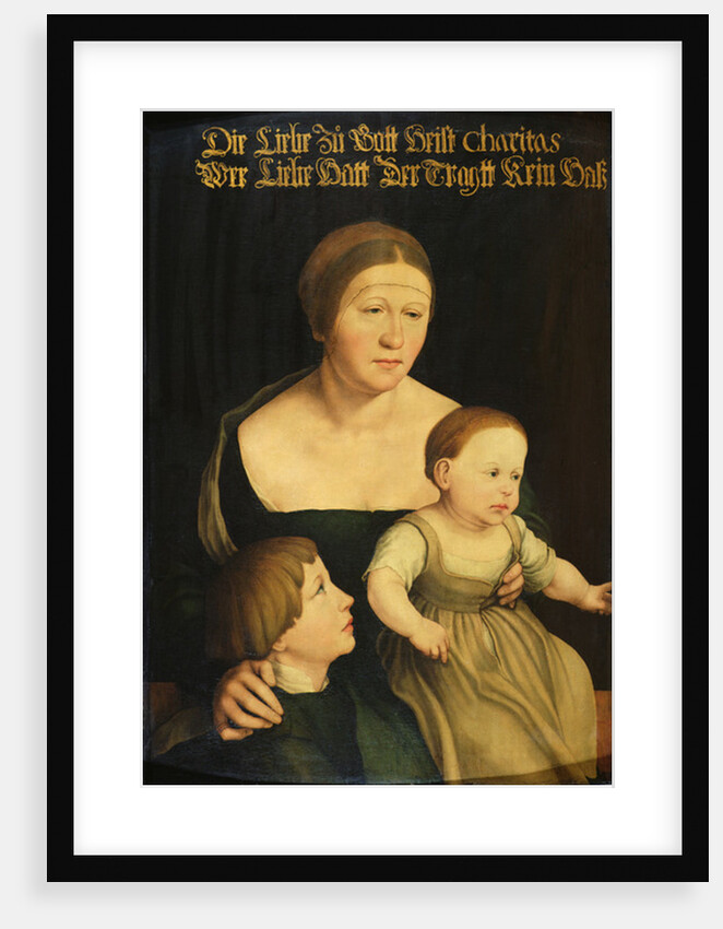 Charity or The Family of the Artist, c.1528 by Hans Holbein the Younger