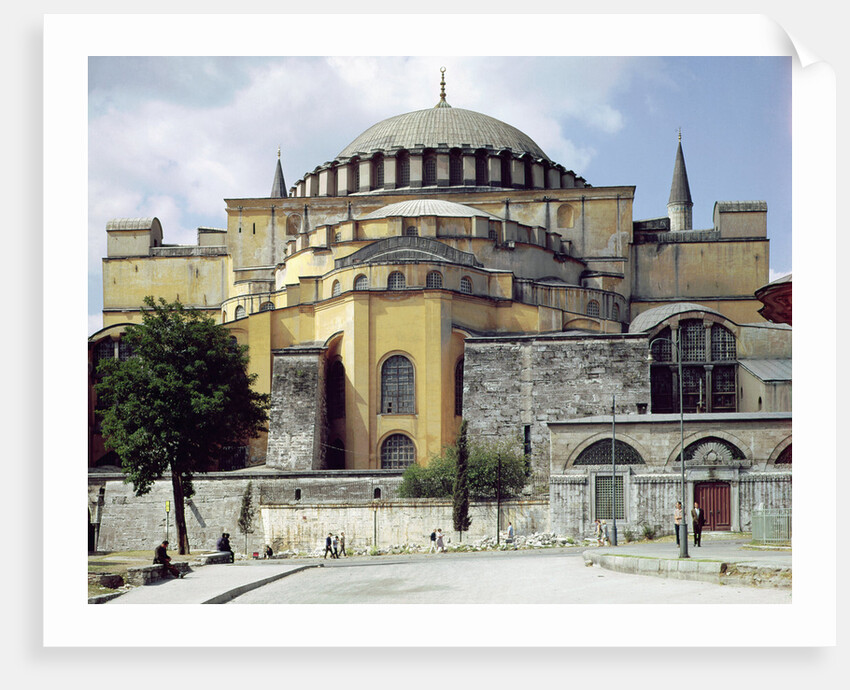 Exterior view of the cupola, 532-37 by Byzantine School