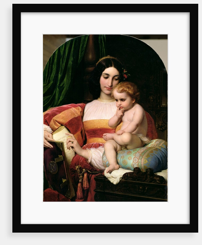 The Childhood of Pico della Mirandola 1842 by Hippolyte Delaroche