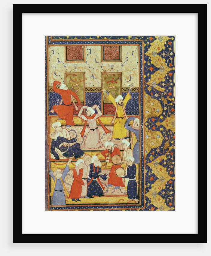 Fol.5r Initiation dance by School Persian