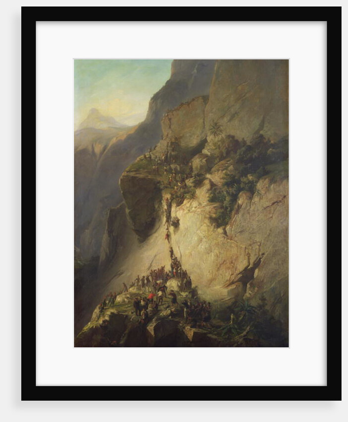 The Taking of Fort Fautuhua, Tahiti, 17th December 1846 by Charles Giraud