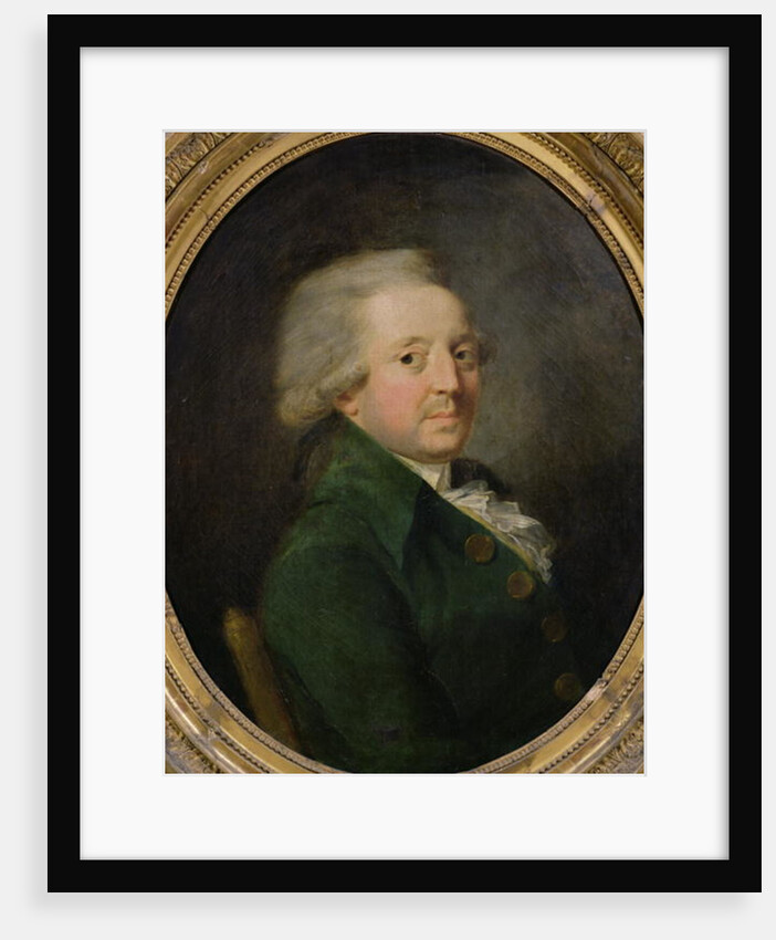 Portrait of Marie-Jean-Antoine-Nicolas de Caritat Marquis of Condorcet by Jean Baptiste Greuze