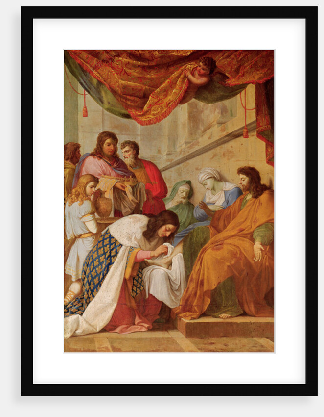 St. Louis Healing the Sick by Eustache Le Sueur