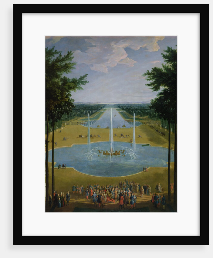 View of the Bassin d'Apollon in the gardens of Versailles, 1713 by Pierre-Denis Martin