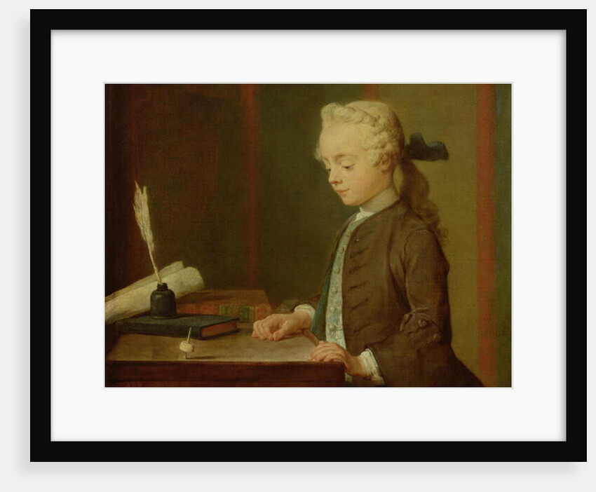 Child with a Teetotum, 1738 by Jean-Baptiste Simeon Chardin