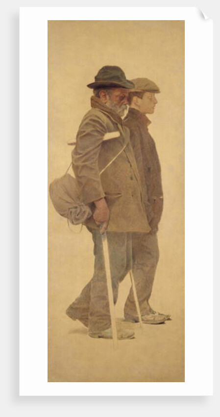 The Mouthful of Bread, study for 'Charity', 1892-1908 by Fernand Pelez