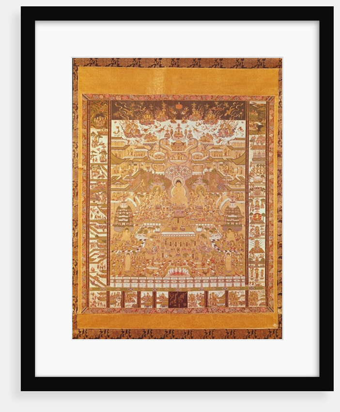 Kshitigarbha, Judge of Hell, from Dunhuang, Gansu Province by Chinese School