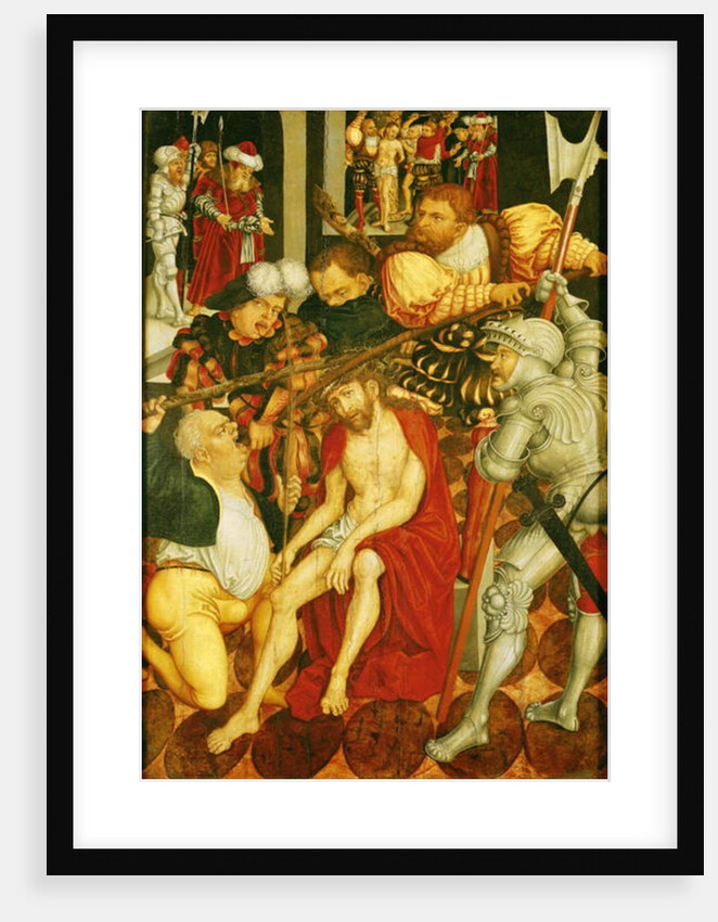 The Mocking of Christ by Lucas The Elder Cranach