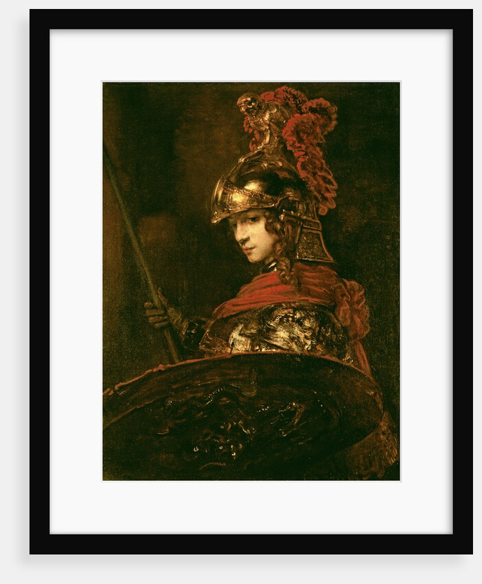 Pallas Athena or, Armoured Figure, 1664-65 by Rembrandt Harmensz. van Rijn