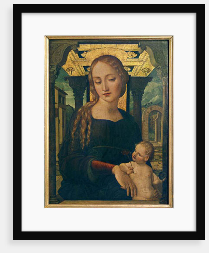 Virgin and Child by Spanish School