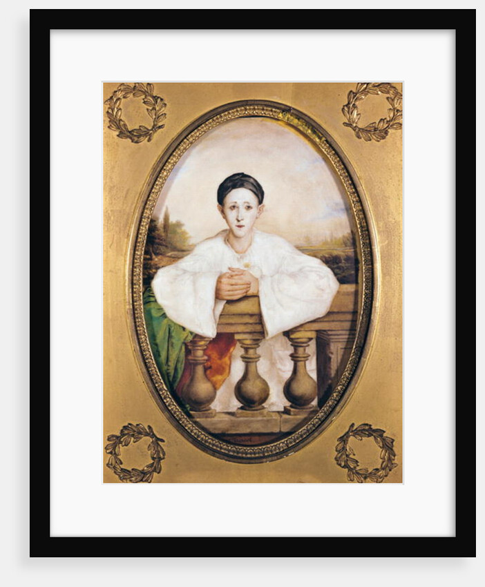 Portrait of Gaspard Deburau as Pierrot, c.1815 by A. Trouve