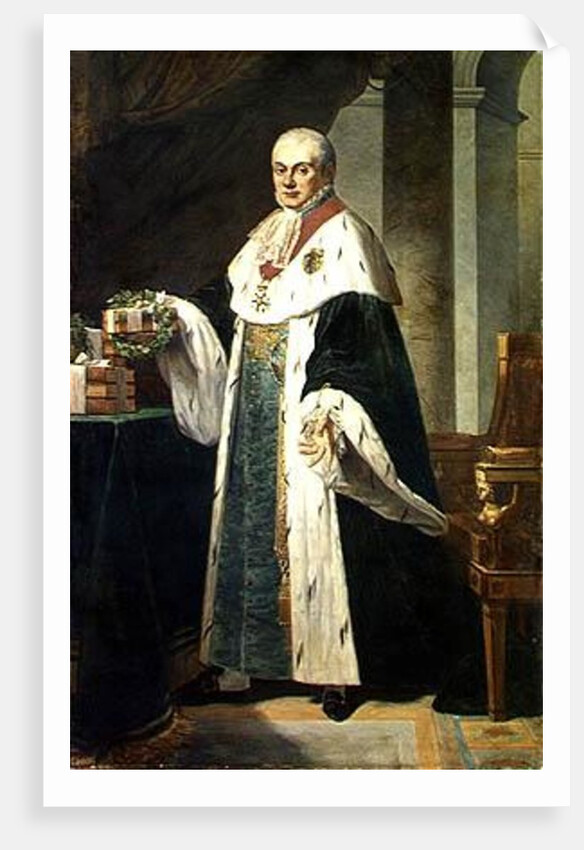 Louis Marquis de Fontanes by Alphonse Lavaudan