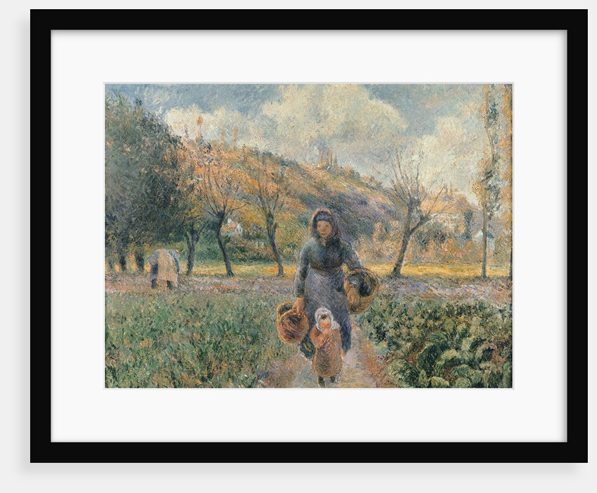 In the Garden by Camille Pissarro