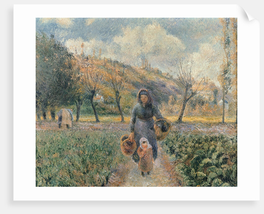 In the Garden by Camille Pissarro