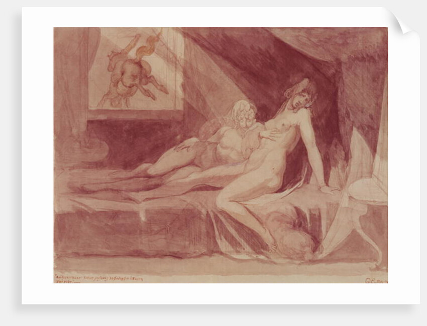 The Nightmare Leaving Two Sleeping Women, 1810 by Henry Fuseli