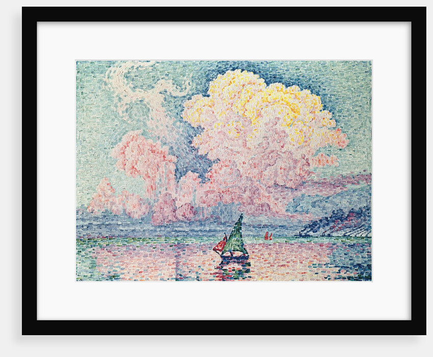 Antibes, the Pink Cloud, 1916 by Paul Signac