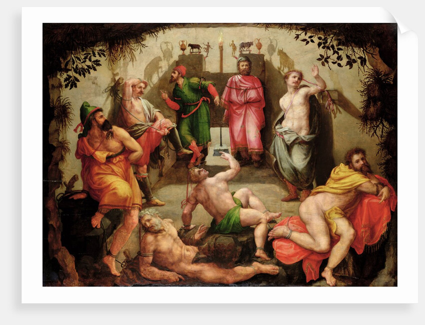 Plato's Cave, 16th century by Flemish School