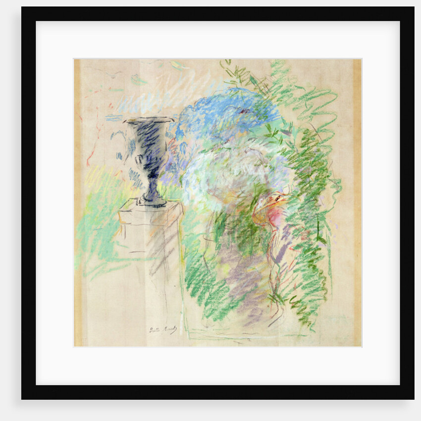 Vase in a Garden, 1890 by Berthe Morisot