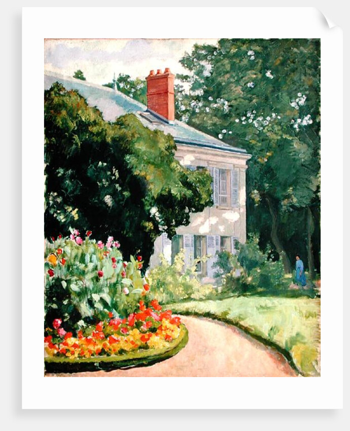 The Garden at Queue-en-Brie by Ernest Rouart