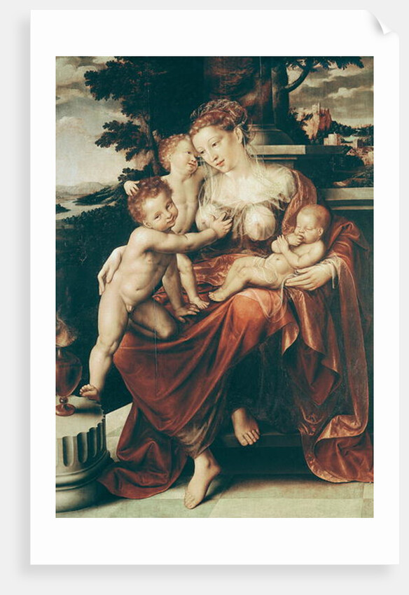 Charity, 1544-58 by Jan Massys or Metsys