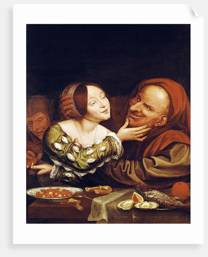 Unequal Love or, The Mismatched Couple by Quentin Massys or Metsys
