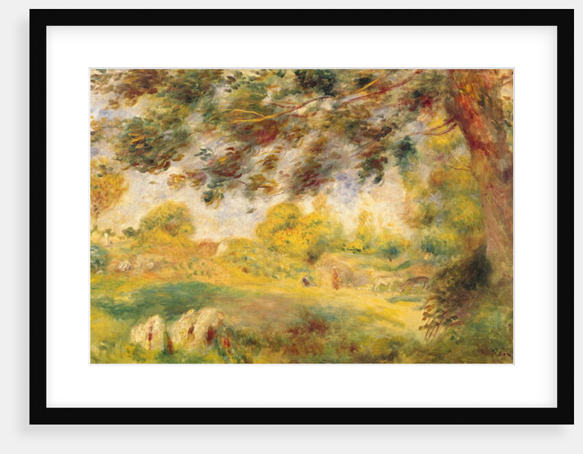 Spring Landscape by Pierre Auguste Renoir