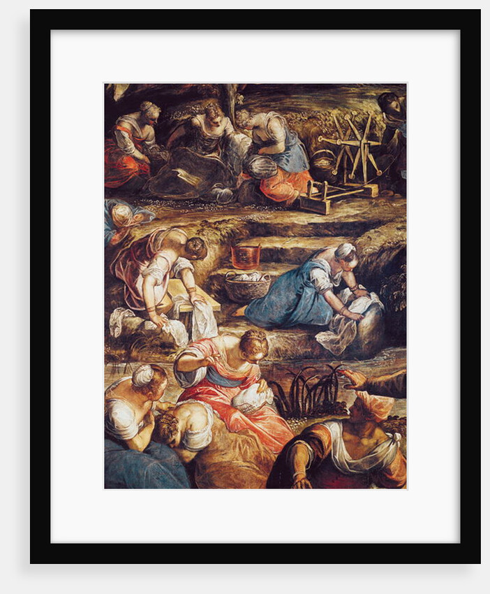 The Miraculous Fall of Manna by Jacopo Robusti Tintoretto