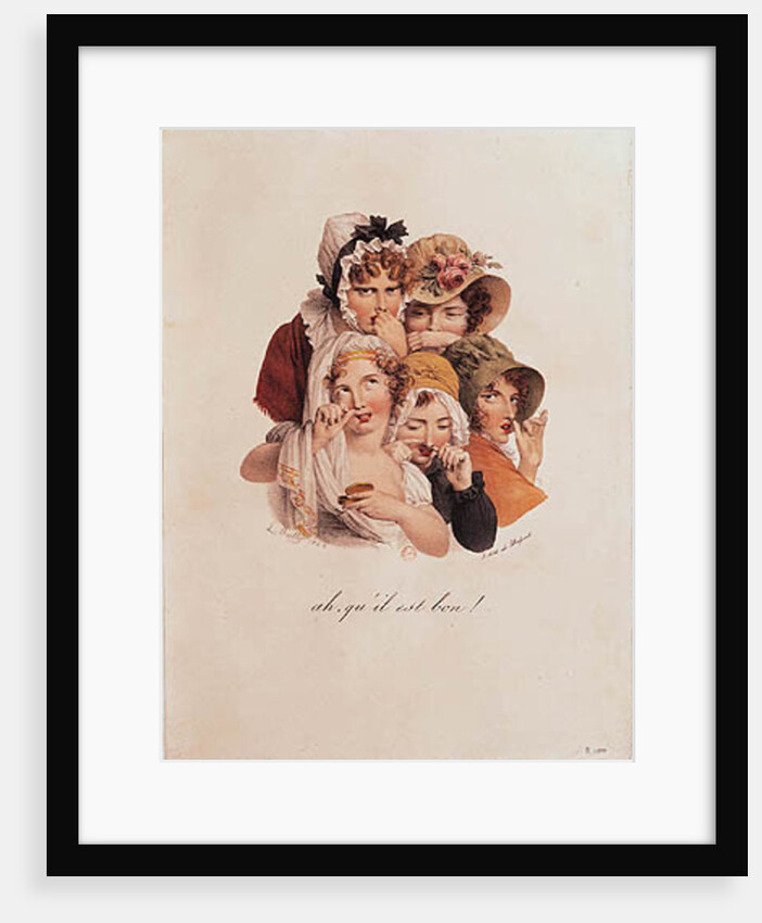 Ah! Qu'il est Bon! by Louis Leopold Boilly