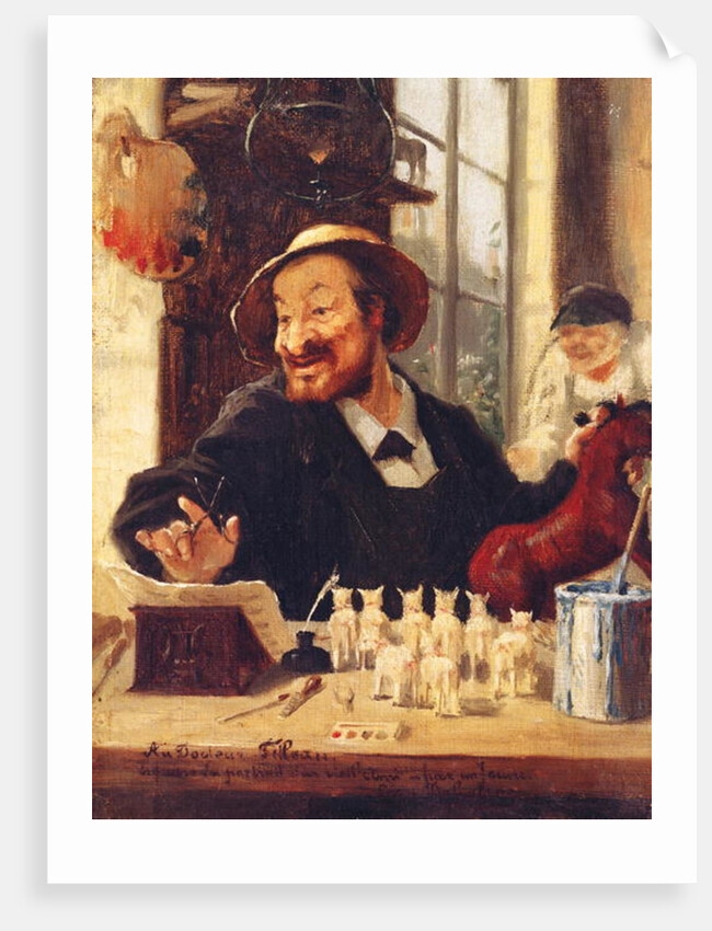 Portrait of Shaunard, or Shanne by Leon Dehaisne