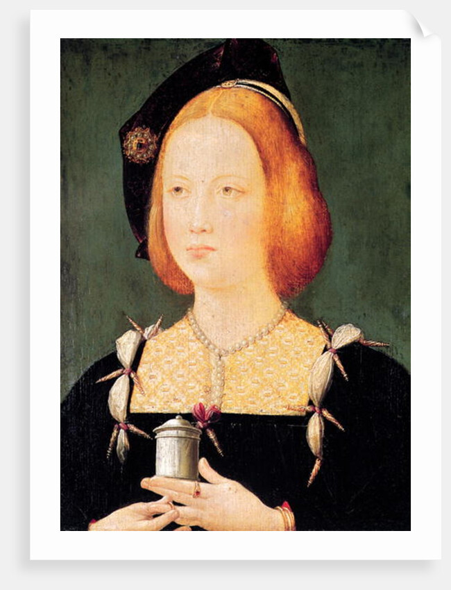 Portrait of Mary of England wife of Louis XII c.1514 by French School