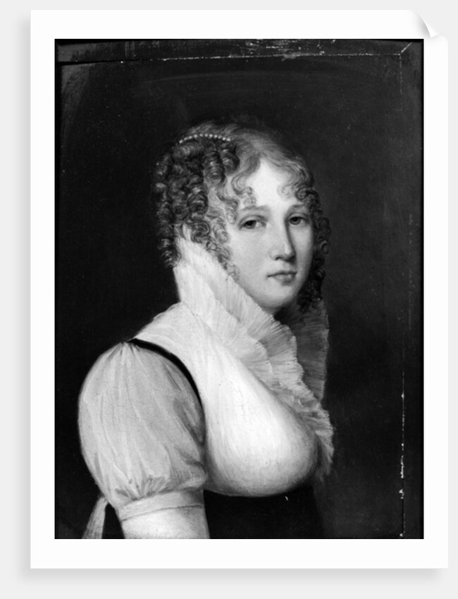 Self Portrait by Delphine de Marquise de Custine Sabran