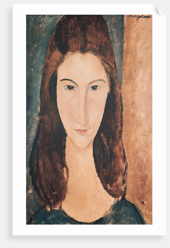 Portrait of a Young Girl, 1910s by Amedeo Modigliani