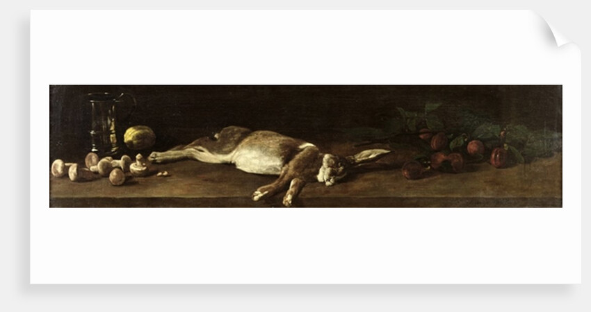 Still Life with a Hare, 1863 by Francois Bonvin
