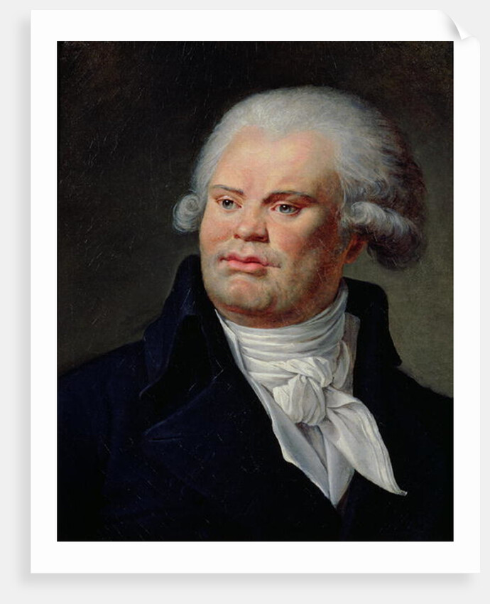 Portrait of Georges Danton by French School