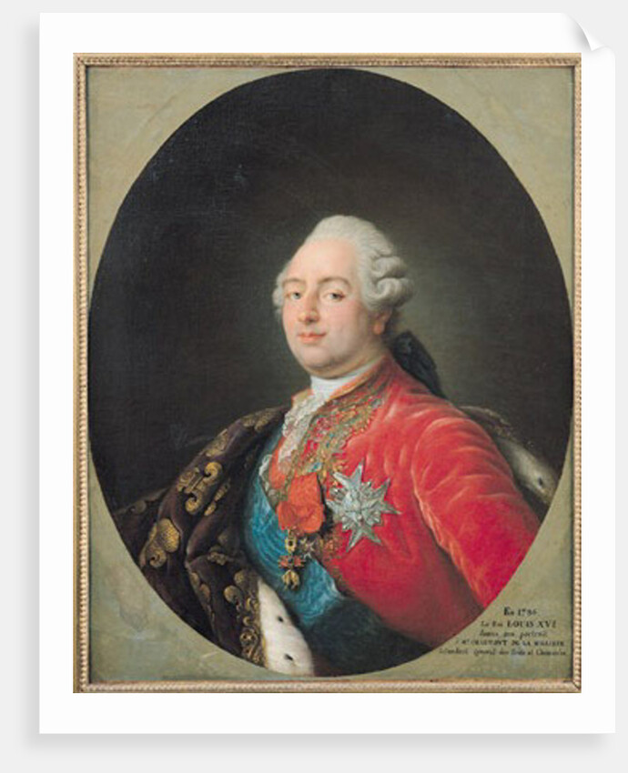 Louis XVI 1786 by Antoine Francois Callet