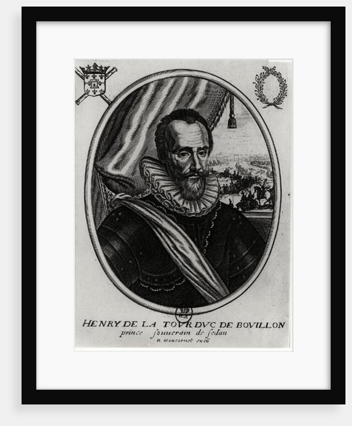 Henri de la Tour d'Auvergne by Balthazar Moncornet
