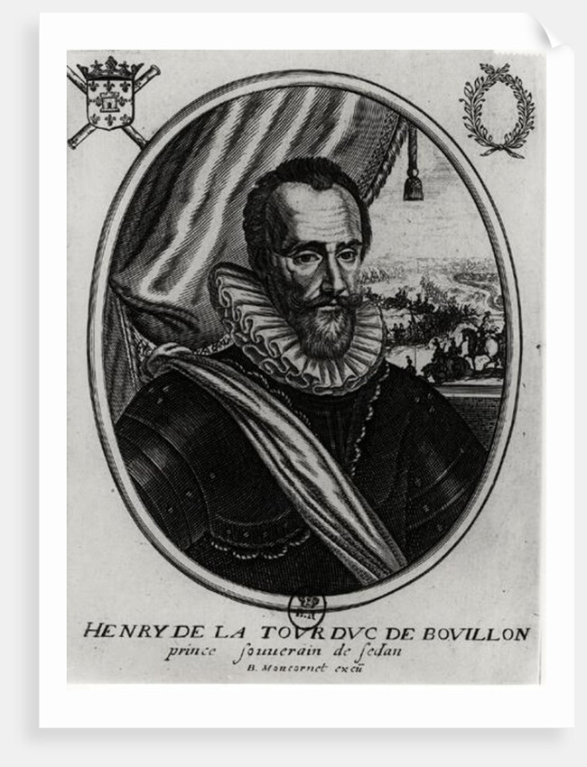 Henri de la Tour d'Auvergne by Balthazar Moncornet