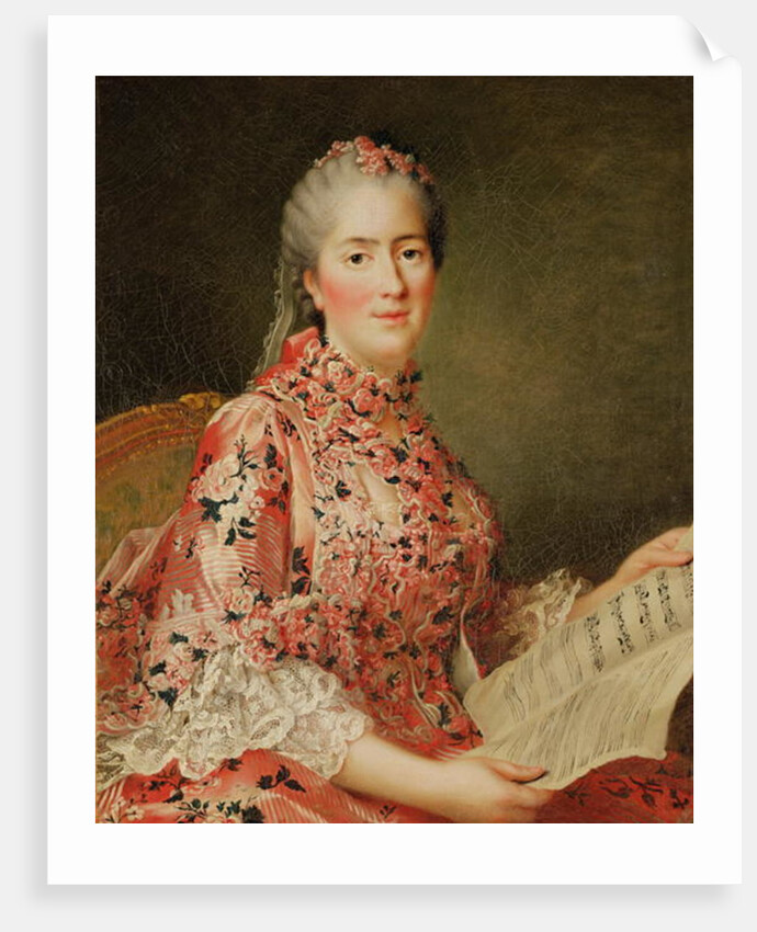 Portrait of Victoire of France by Jean-Marc Nattier