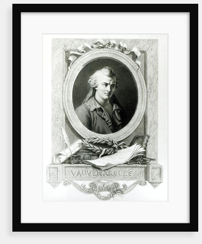 Luc de Clapiers Marquis of Vauvenargues by Charles Amedee Colin