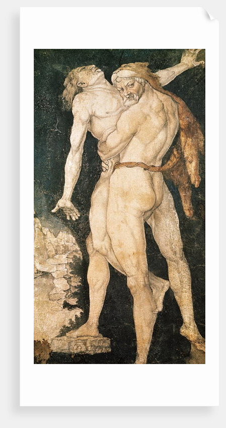 Hercules and Antaeus, c.1530 by Hans Baldung Grien