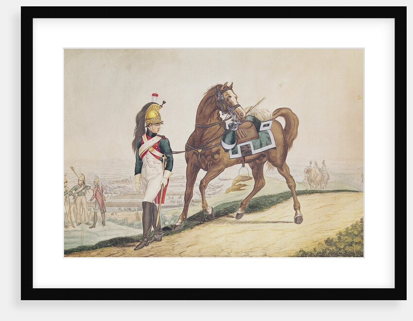 Dragoons of the French Imperial Army by French School