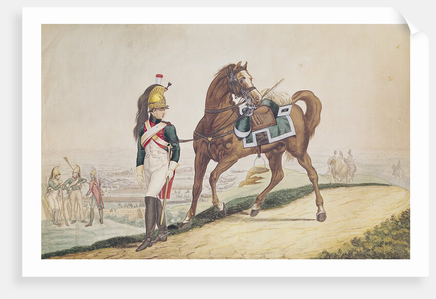 Dragoons of the French Imperial Army by French School