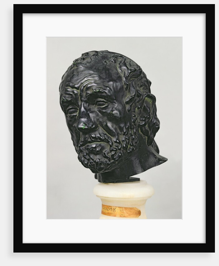 Man with a Broken Nose, 1865 by Auguste Rodin