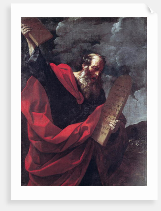 Moses with the Tablets of the Law by Guido Reni