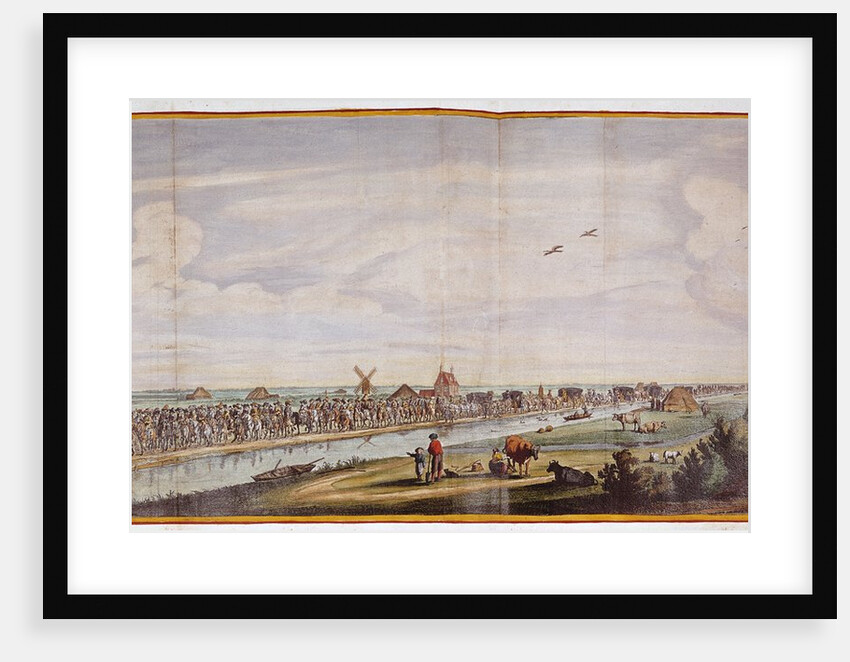Entrance of Marie de' Medici into Holland in 1639 by French School