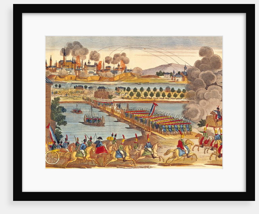 Siege of Vienna, 10th May 1809 by French School