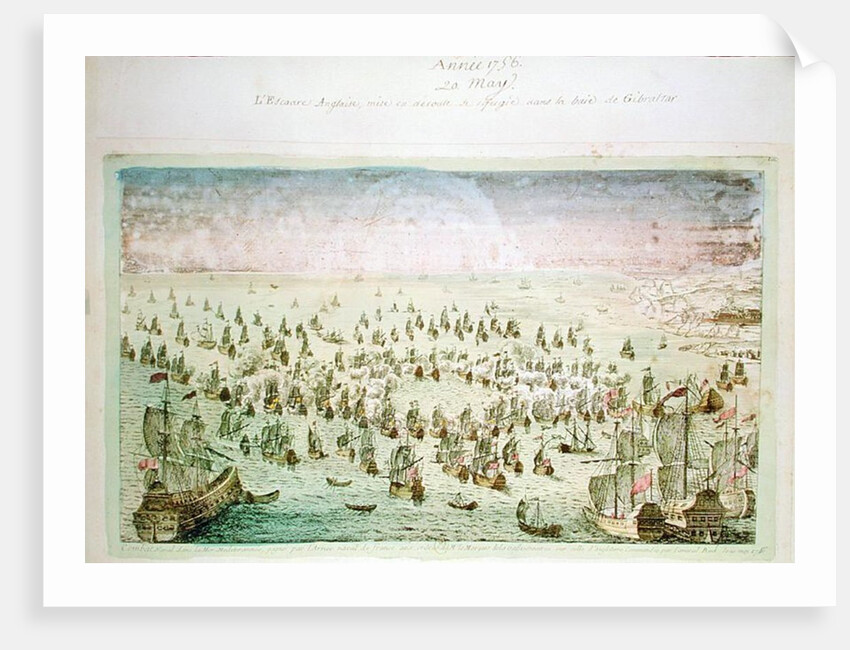Siege of Mahon, 20th May 1756 by School French