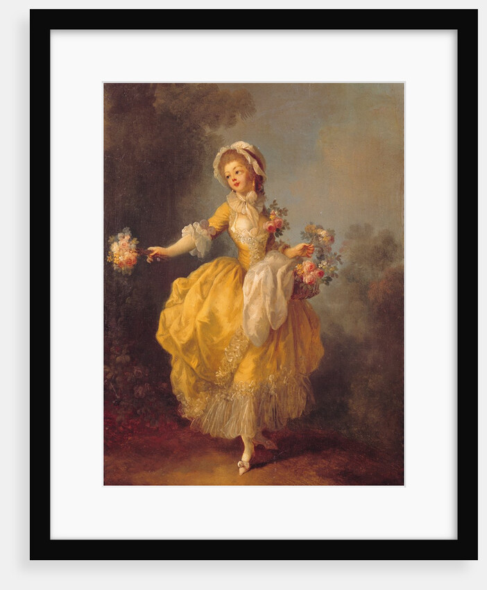 Dancer with a Bouquet by Jean-Frederic Schall