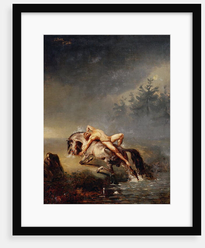 Mazeppa by Emile Jean Horace Vernet